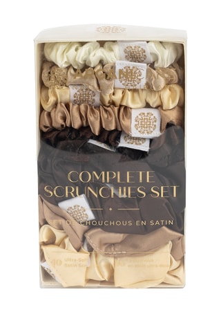 10 elásticos de cabelo em cetim