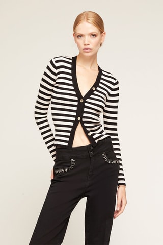 Casaco de malha - Preto