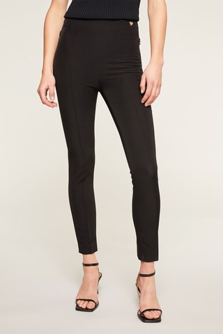 Calças slim - Preto