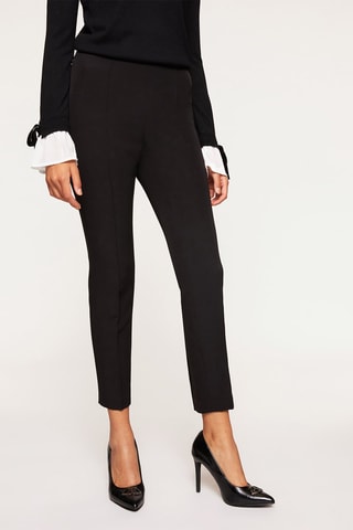 Calças slim - Preto