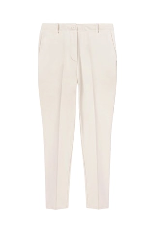 Calças regular - Branco