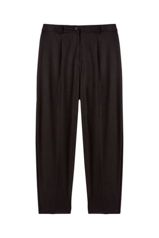 Calças corte cenoura - Preto