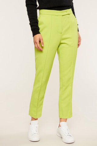 Calças regular - Verde