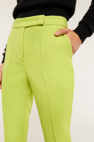 Calças regular - Verde