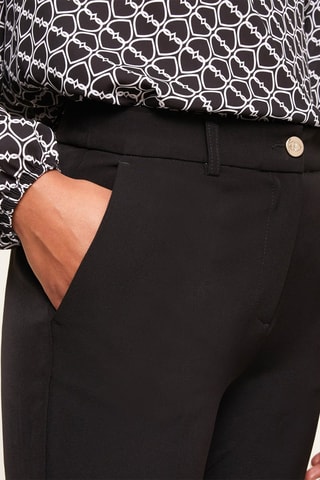 Calças flare - Preto