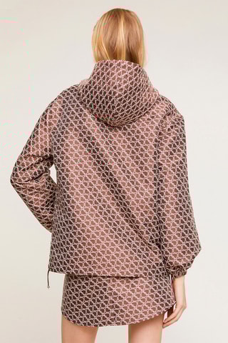 Casaco com capuz - Castanho