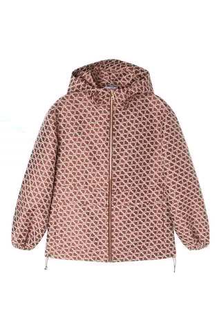 Casaco com capuz - Castanho