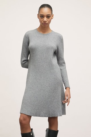 Trui-jurk - Grijs