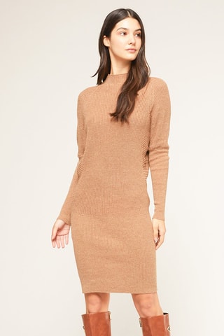 Trui-jurk - Beige