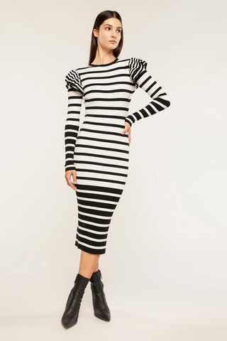 Vestido-camisola - Preto