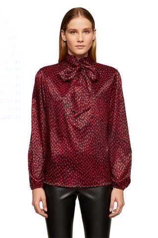 Blusa Preto e vermelho