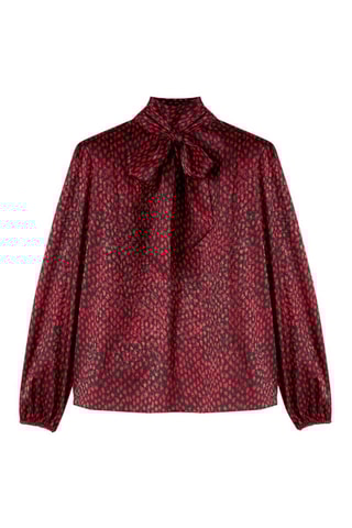 Blusa Preto e vermelho