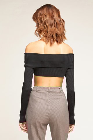 Crop top - Preto