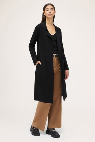 Casaco comprido - Preto