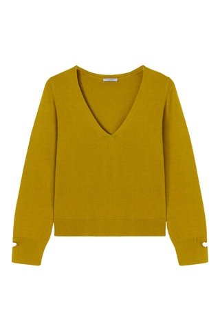 Camisola de lã - Verde