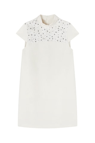 Robe trapèze - Blanc