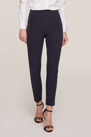 Calças skinny - Azul-marinho
