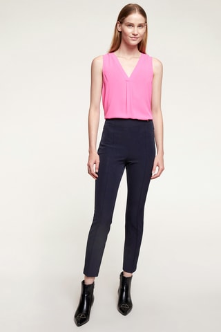 Calças skinny - Azul-marinho