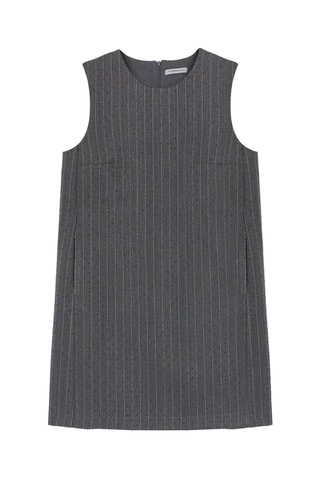 Rechte Jurk - Grijs