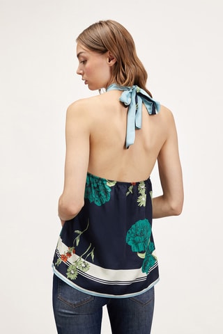 Top - Azul-marinho