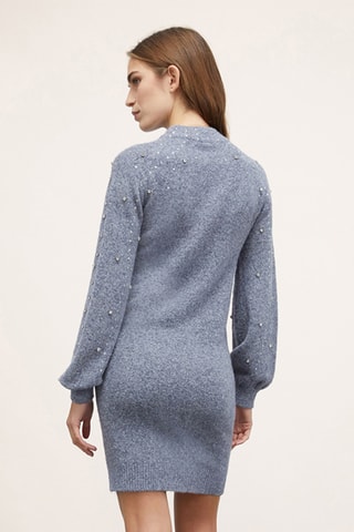 Robe pull - Bleu gris