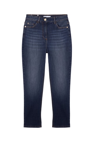 Calças de ganga relaxed - Azul-escuro