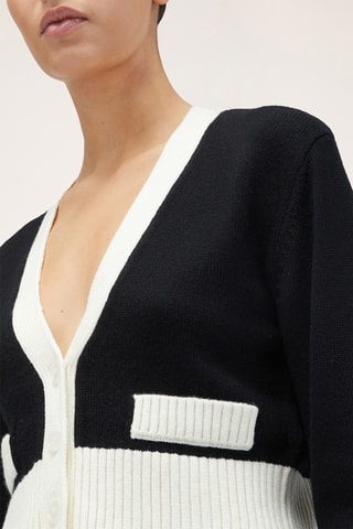 Casaco em lã - Preto