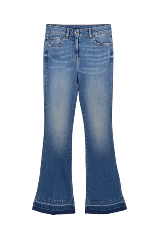 Calças de ganga flare - Azul