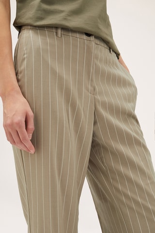 Calças flare 7/8 - Caqui