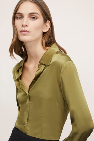 Camisa - Verde-azeitona