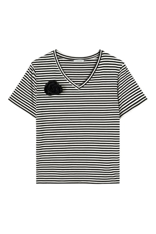T-shirt - Preto e branco