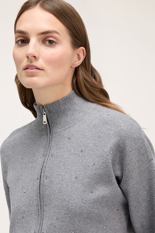 Casaco de malha - Cinzento