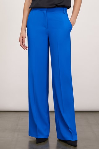 Pantalon palazzo - Bleu