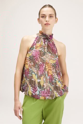 Top sem mangas - Violeta