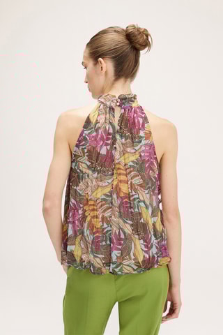 Top sem mangas - Violeta