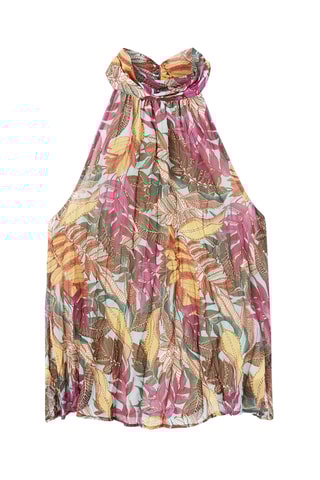 Top sem mangas - Violeta