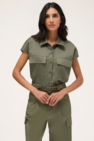 Camisa oversize - Verde