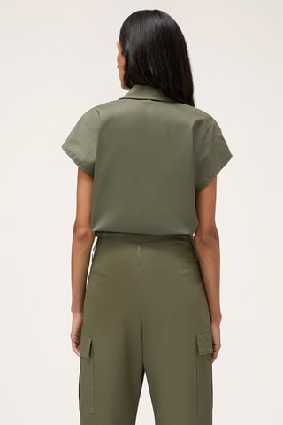 Camisa oversize - Verde