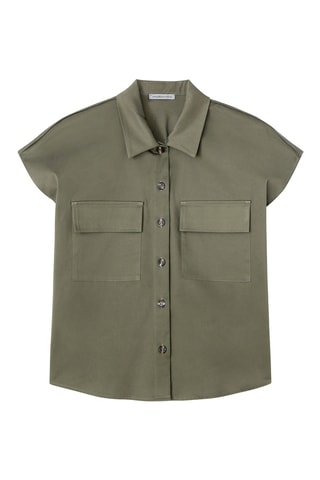 Camisa oversize - Verde