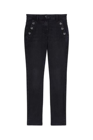 Calças de ganga skinny - Preto