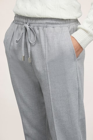 Calças - Cinzento-claro