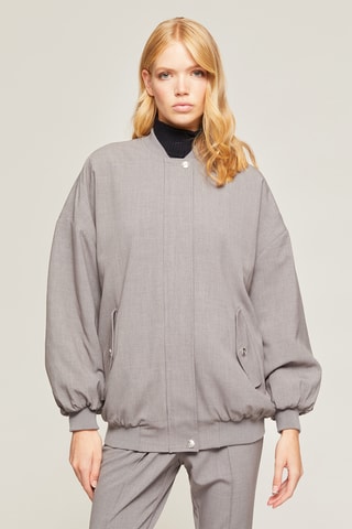 Blusão - Cinzento