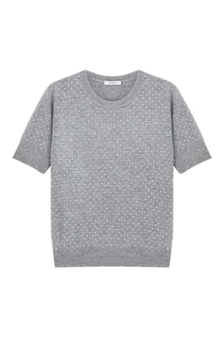 Camisola de lã - Cinzento