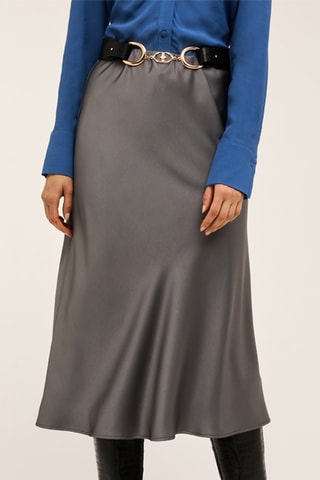Saia comprida - Cinzento