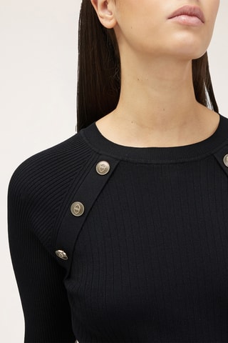 Robe fourreau - Noir