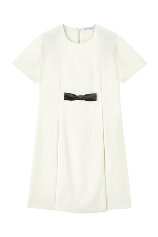 Nauwaansluitende Jurk - Wit