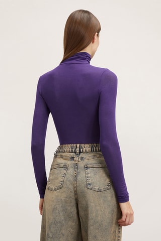 Camisola interior slim - Violeta