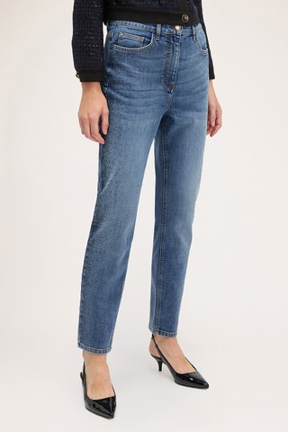 Calças de ganga regular - Azul