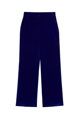 Pantalon palazzo - Bleu