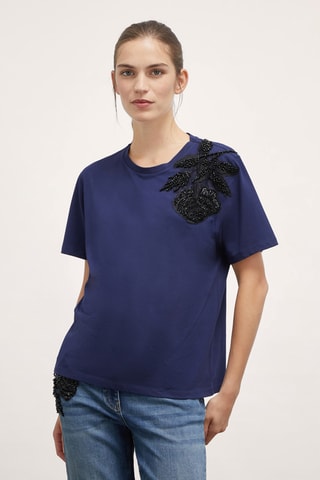 T-shirt - Azul-marinho